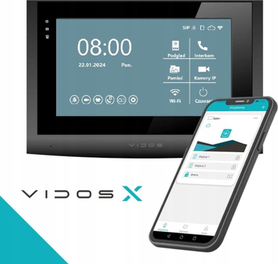 Monitor video interfon Vidos 2IP M200B-X, IP, 7", i zi