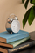 Orë alarmi Karlsson Pearl Glow, 8cm, argjendtë