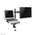 Mbajtëse tavoline për monitor edhe laptop Neomounts FPMA-D550NOTEBOOK, 10"-32", VESA, e zezë