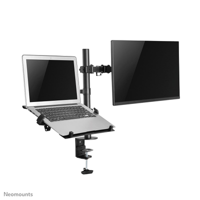 Mbajtëse tavoline për monitor edhe laptop Neomounts FPMA-D550NOTEBOOK, 10"-32", VESA, e zezë