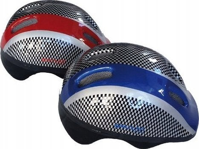 Helm biçiklete për kalamaj Spartan Easy Biker, madhësia L, e kuqe