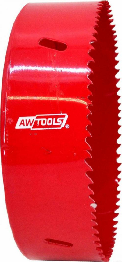 Sharrë rrethore bimetal AWTools AW49614, 114mm, HSS, e kuqe
