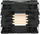 Ftohës CPU Cooler Master Hyper 212 Black X Duo, 120mm, me dy ventilatorë, i zi