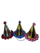 Kapele 'Happy birthday' ngjyra të ndryshme. UNIMIKS