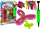 Set tullumbacesh LeanToys Balloons for Modelling, me pompë, me plot ngjyra