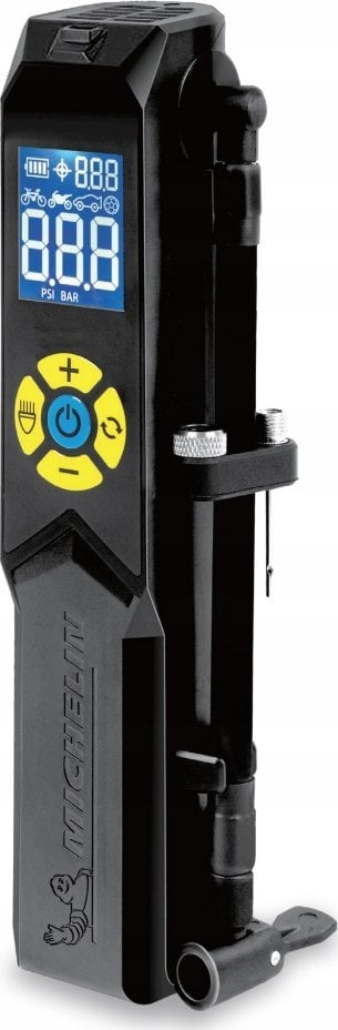 Pompë portabile për goma Michelin MC33382, 150 PSI, bateri Li-ion, digjitale, me LED