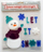 Декоративна гел налепница BN Let It Snow, зимски мотиви, повеќекратна употреба, транспарентна