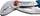 Kapëse uji Bosch Professional Waterpump Pliers, 250mm, çelik chrome vanadium, dorezë 2K