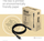 Kabllo USB4 Club 3D CAC-1576, 40 Gbps, PD 240W, 2m, e zezë
