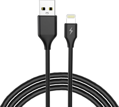 Kabllo USB Libox LB0067L, USB A me Lightning, 1 m, e zezë