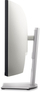 Monitor Dell S3423DWC - LED, 34", WQHD, i bardhë/ argjendtë