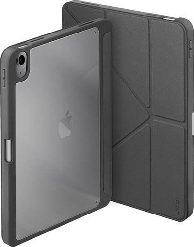 Kopertinë UNIQ Moven për iPad 10.9" 2022, ShockArmor, me qëndrim, gri