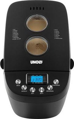 Апарати за леб Unold 9GBMDX24, 15 програми, куќиште нерѓосувачки челик, сива