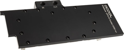 Bllok uji për GPU Alphacool Eisblock GPX-N RTX 2080 M01, acetal, i zi