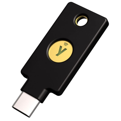 Çelës sigurie Yubico YubiKey 5C NFC, i zi