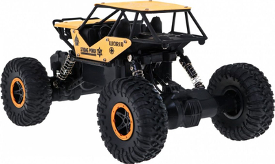 Makina lodër RC Monster 1:18, 4x4, 2.4GHz, ngjyrë gold