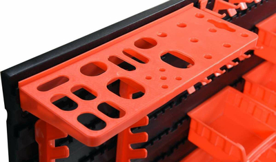 Pajisje muri për vegla Vorel Tool Wall, 48 copë, 95x54.4cm, gri