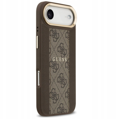 Mbrojtëse telefoni Guess Hardcase 4G, për iPhone 17 Air, kafe