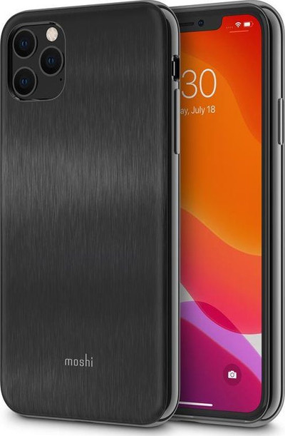 Maskë mbrojtëse Moshi iGlaze për iPhone 11 Pro Max, Armour Black, e zezë