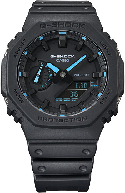 Orë për meshkuj Casio G-Shock, e zezë