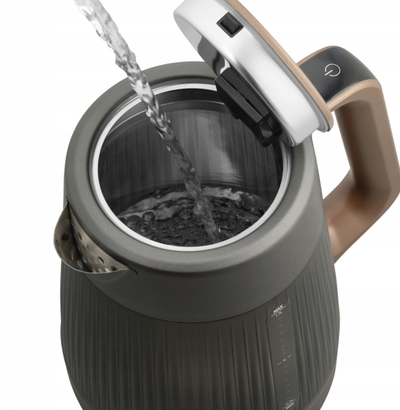 Zierëse uji Sencor SWK 0931BK, 1.7L, 2000W, me zgjedhje temperature, xham, e zezë kafe