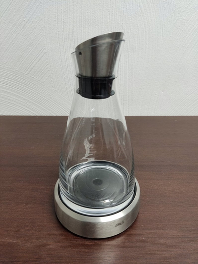 Termos Emsa Flow, 1L, çelik inox me xham, transparent