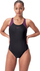 Kostum banje Speedo HyperBoom Splice Racerback, njëpjesësh, për goca, i zi me vjollcë