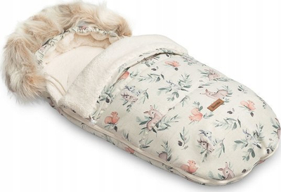 Qese gjumi për bebe Sensillo Cortina Sarenki Vintage, 100 x 50 cm, me zinxhir