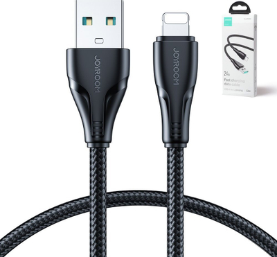 Kabllo USB Joyroom JYR701, USB A në Lightning, 1.2m, e zezë