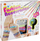 Set kreativ për byzylykë Mega Creative 531535, rruaza shumëngjyrëshe, për kalamaj