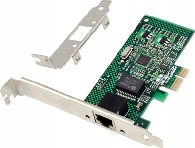 Kartë rrjeti Microconnect MC-PCIE-82574L, PCI-Express, 1 Gbit/s, jeshile