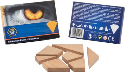 Puzzle druri GEM Series, 7 pjesë, lojë edukative