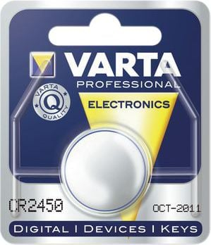 Литиумска батерија Varta CR2450, 3V, 560mAh