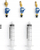 Set ajrosje frenash Bleedkit.com SRAM Basic, 2 shiringa 20ml, për frenat hidraulike, transparent