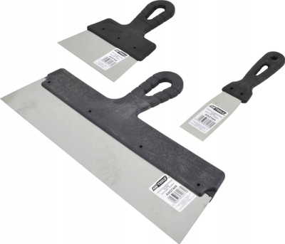Shpatull inox AWTOOLS, 150mm, me dorezë plastike