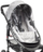 Mbulesë shiu për karrocë Baby Jogger City Versa, e tejdukshme