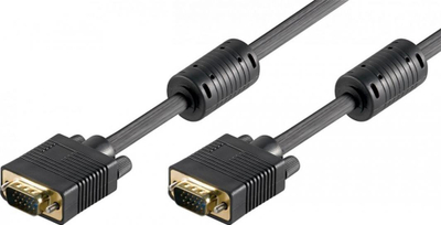 Kabllo VGA Wentronic HD-15 në HD-15, 7 m, e zezë