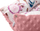 Гнездо за бебе Sensillo Nest Retro Pink Birds, 70x30 cm, памук минки, розова