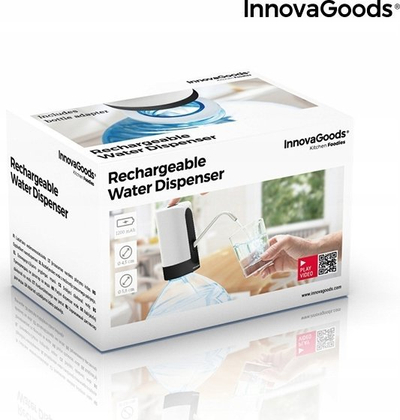 Dispenser automatik uji InnovaGoods, i rimbushshëm, dizajn kompakt, i bardhë