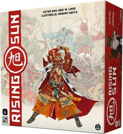 Lojë tavoline Rising Sun, strategji, mitologji japoneze, shumëngjyrëshe