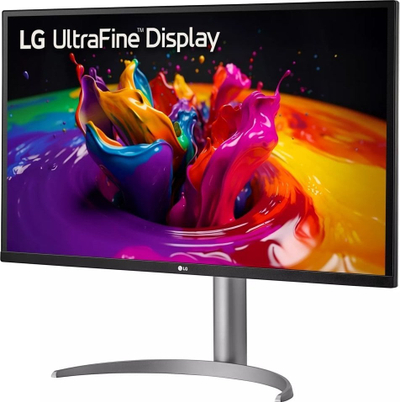 Monitor LG 32UQ750P-W, 31.5", 3840 x 2160 (UHD 4K), i zi/argjend