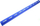 Tub silikoni TurboWorks Connector, 1 metër i gjatë, diametër 67mm, blu