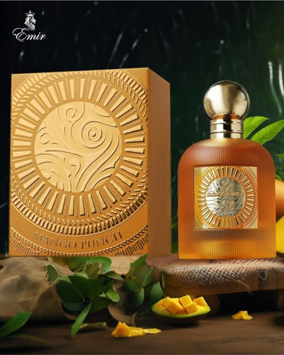 Parfum Emir Mango Punch Paris Corner, Eau de Parfum, 100ml, ngjyrë ari