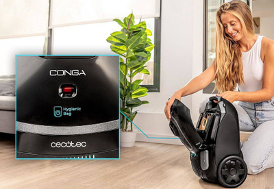Fshesë me korrent Cecotec Conga Powerbag 4000 XL, 890W, 4L, e zezë