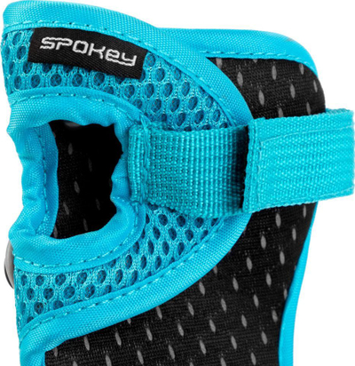 Set mbrojtëse për kyçet e dorës, bërrylit dhe gjurit Spokey Shield, L, i kaltër