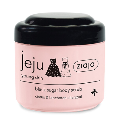 Skrab për trup Ziaja Black Sugar, 200 ml
