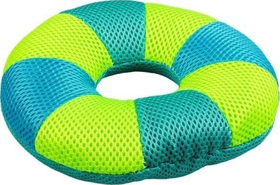 Lodër freskuese për qen duvoplus Refresh Floating Ring, poliestër, me fishkëllimë, shumëngjyrëshe