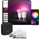 Set ndriçimi inteligjent Philips Hue Starter Set White and Color Ambiance, Bridge Pro, 2 llamba E27, i bardhë