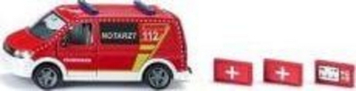 Lodër makinë emergjence Siku VW T6, metal, me gjerësendë, e kuqe