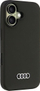 Kapak silikoni Audi AU LSRIP16 Q3 D1 për iPhone 16 6.1", hardcase, i zi